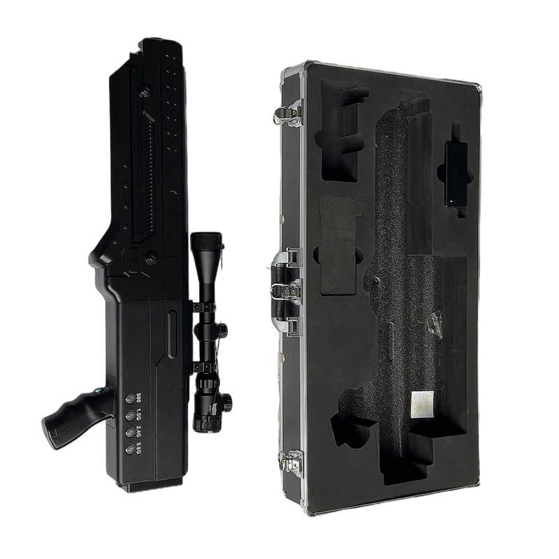  仙居手持便携式枪型低空防御反制四通道A型